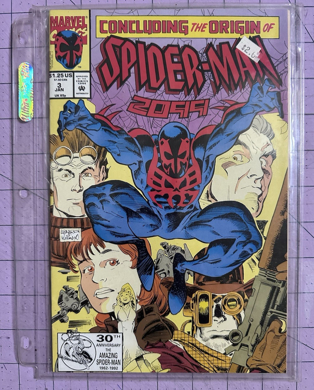Spider-Man 2099 #3 Newsstand Variant (Marvel Comics January 1993)